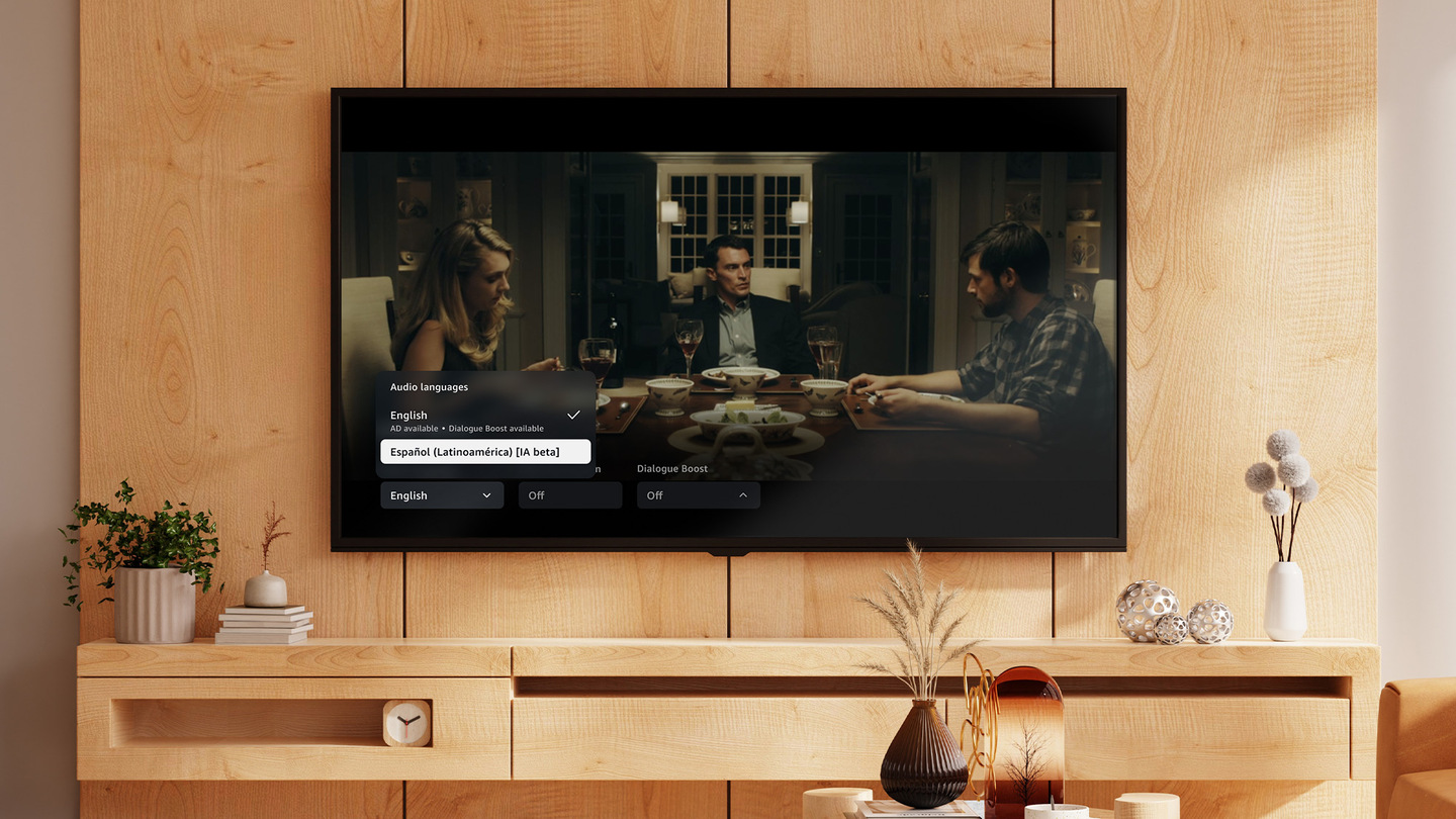 Prime Video's AI dubbing pilot programme